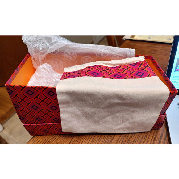 TORY BURCH Ballet Flats Shoes 'Minnie' Travel Flats Size 7.5 EUC - Picture 6 of 8